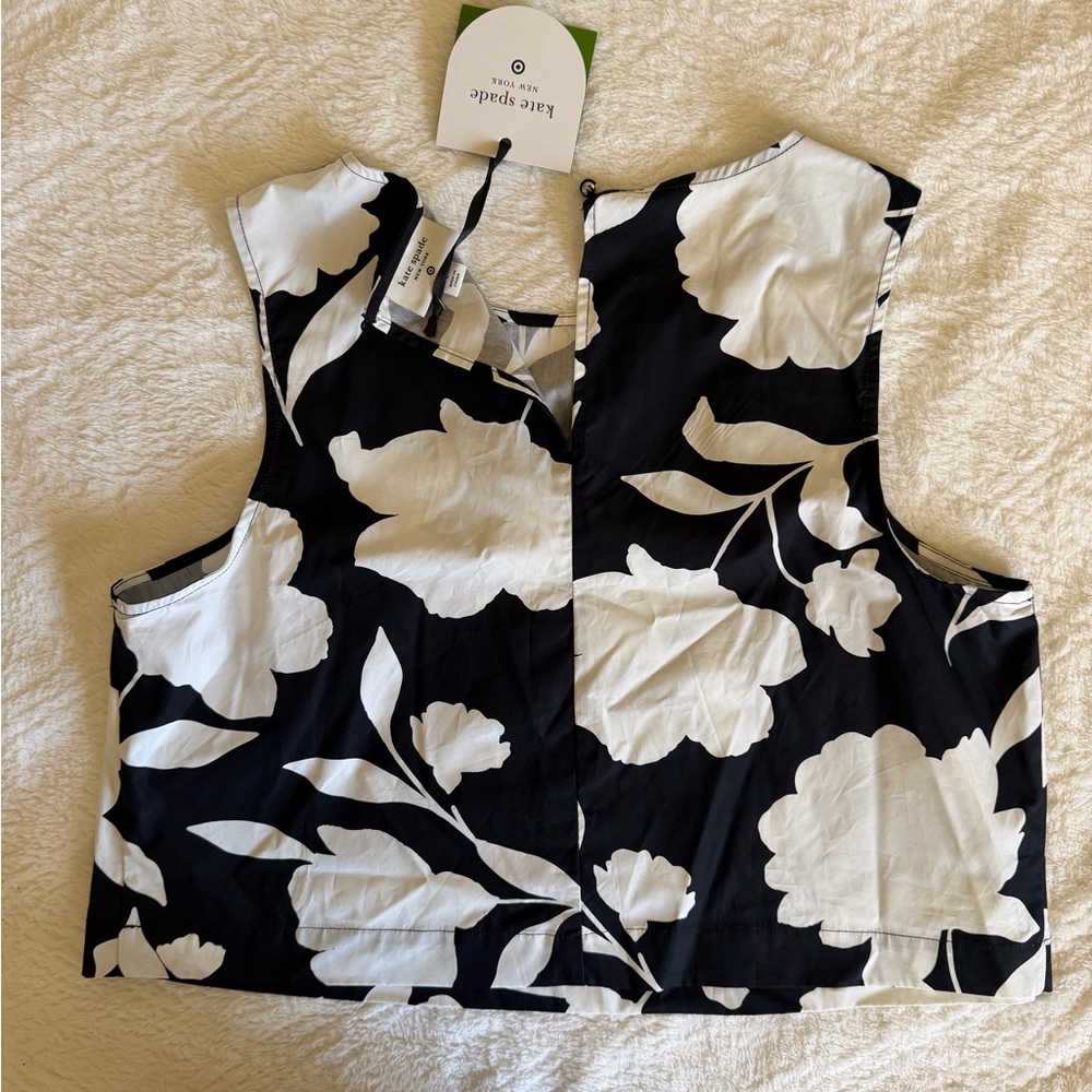 kate spade x Target classic rose shell Cropped Tank - Picture 3 of 9